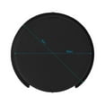 thumbnail image 2 of Tapa de boca VERTECHnk SM-05 Guitarra Soundhole Cover Block Sound Hole Feedback Buffer Caucho negro para EQ Guitarras folk acústicas VERTECHnk Tapa de boca, 2 of 6