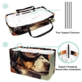 thumbnail image 4 of Dog Retro Large Capacity Reinforced Oxford Cloth Storage Bin - Reusable, Foldable Picnic Baskets, Decorative Box, and Tote Bag, 4 of 7