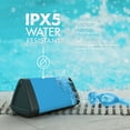 thumbnail image 3 of OontZ Angle 3 Bluetooth Speaker, up to 100 ft Wireless Range, Portable Wireless Speaker for iPhone, Android Phones, Louder Volume, Crystal Clear Sound, Rich Bass, Waterproof (Blue), 3 of 8
