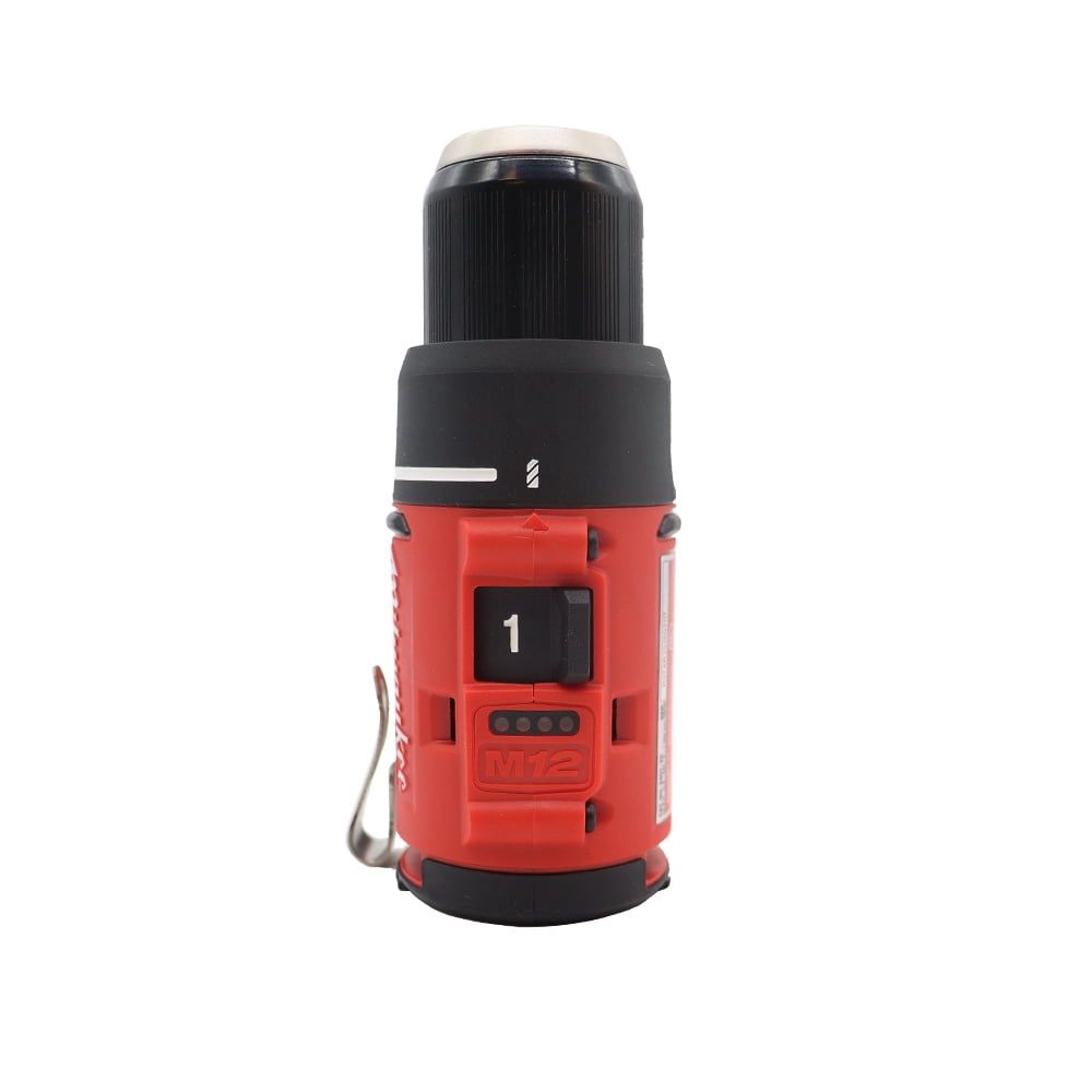 Milwaukee  M12 FUEL 12V Brushless Cordless 3/8" Subcompact Drill/Driver – 400 in-lbs Torque, 0-1,500 RPM, Only 5.9" Long (Tool Only)