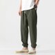 thumbnail image 5 of Ceisia Men's Breathable Loose Tapered Casual Pants with Elastic Drawstring Waist Green XXXL Gifts, 5 of 8