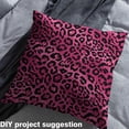 thumbnail image 2 of Homewish Pink Cheetah Print Fabric by the Yard 1 Yard for Adult, Leopard Wildlife Animal Room Decor Fabric by the Yard, Romantic Anniversary Sewing Fabric, Microfiber Bedroom Decor, 2 of 6