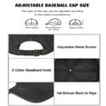 thumbnail image 6 of Funny Goat Hat, Gifts for Goats Lovers, Adjustable Embroidered Farm Animals Baseball Cap for Men Women, 6 of 6