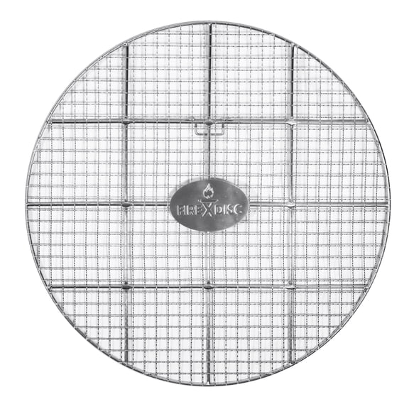 FIREDISC 20-in. Ultimate Steaming Grate in Stainless Steel with Chrome-Plated Steel Wire