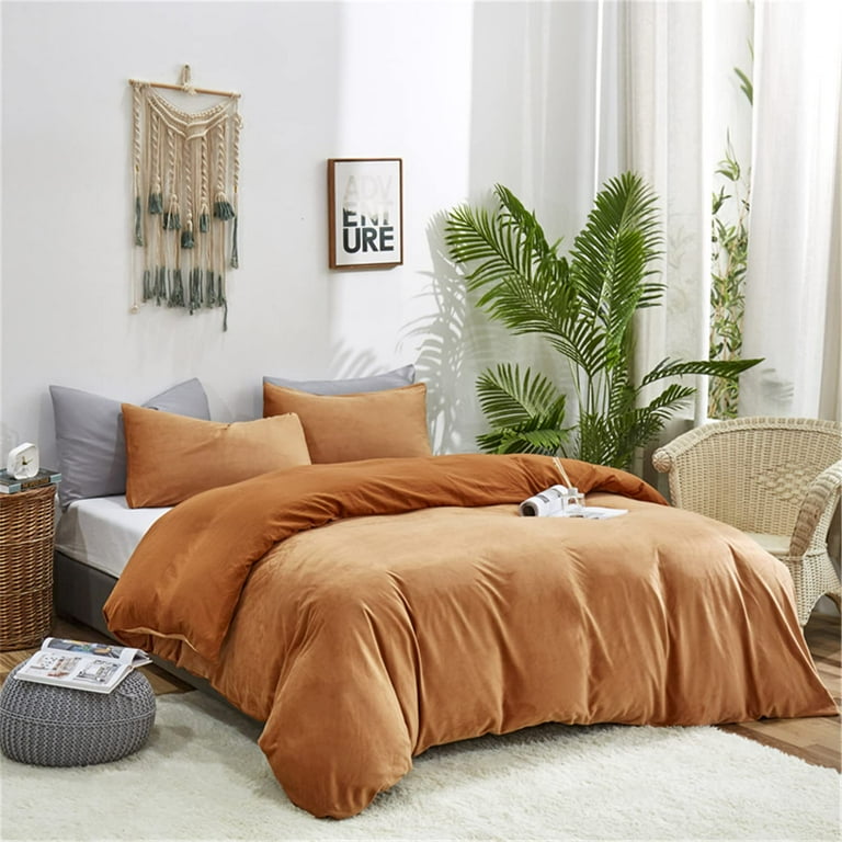 Rust comforter set sale queen