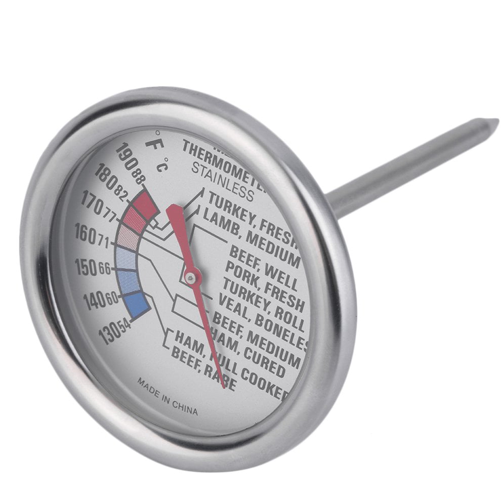 Kitchen Meat Thermometer Stainless Steel Food Cooking BBQ Steak Probe GN 