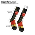 thumbnail image 2 of Yiaed CHARRO SUIT Print Great elasticity Adult Stockings Sports socks for Men and Women, 2 of 6