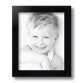 thumbnail image 2 of ArtToFrames 8" x 10" Satin Black Picture Frame, 8x10 inch Black Wood Poster Frame (WOM-1451), 1 Pack, 2 of 7