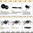 thumbnail image 4 of Kit de guirnaldas en forma de arco con forma de globo para Halloween Jobkoo con pegatinas de murciélagos, 4 of 7