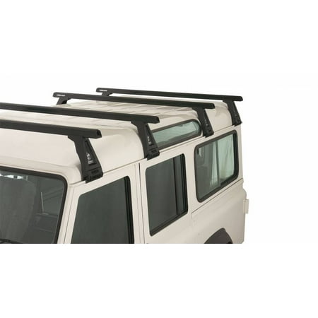 

Rhino Rack 1993-1994 Fits Land Rover Defender 110 4dr 4wd Heavy Duty RL210 Black 4 Bar Roof Rack JA0850