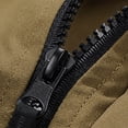 thumbnail image 5 of Umfun Bomber Jackets for Men Full Zip Winter Warm Outwear Stand Collar Casual Coat with Ribbed Cuffs and Pockets for Daily Commute and Streetwear, 5 of 8