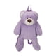 thumbnail image 2 of Mochila de oso de peluche Salvador informal de dibujos animados para adultos niñas adolescentes y mujeres PÚRPURA, 2 of 9
