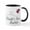 White/Black Inside, variant on CafePress - World's Best Auntie Ladybug Mug - 11 oz Ceramic Mug - Novelty Coffee Tea Cup