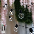 thumbnail image 2 of Efavormart 26FT String LED Lights With 25 Clear Bulbs 8 Mode Dimmable Warm White Waterproof Outdoor/Indoor Patio - Remote Included, 2 of 11