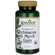 Swanson Echinacea & Myrrh 60 Capsules