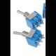 thumbnail image 5 of 5 uds AC 125V 6A amperios encendido/encendido 6 terminales 2 posiciones interruptor de palanca DPDT-1 normalmente cerrado + 1 normalmente abierto, 5 of 5