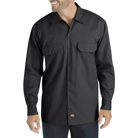 Dixie Tee Shirts - Dickies Big Men's Long Sleeve Flex Twill Shirt