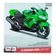 thumbnail image 4 of Motocicleta de juguete Maisto Kawasaki Ninja ZX-14R Escala 1:12 Verde, 4 of 4