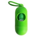 thumbnail image 4 of Dispensadores de bolsas de plástico Gloria Dispensador de bolsas de caca de cachorro Verde, 4 of 6