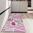 thumbnail image 4 of Pioneer Flower Floral Print Pattern Kitchen Rug Mat,Kitchen Runner Rugs Non Skid Washable,Decorative Kitchen Floor Mats for Kitchen,Sink,Laundry,17"X47", 4 of 5