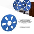 thumbnail image 2 of Carrete vacío de cinta de sonido 6 orificios Universal 1/4 10 pulgadas Pieza de máquina de apertura de carrete de cinta vacía Aleación de aluminio para reproductor de cinta de, 2 of 7