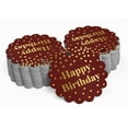 thumbnail image 2 of Inkdotpot Real Gold Foil Happy Birthday Tags Favor Hang Paper Tags 50 Piece, 2 of 7