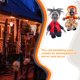 thumbnail image 4 of Bearachild Halloween llorando fantasmas luminoso caminar casa embrujada ornamento electrónico niños niñas muñecas alimentado por para Bar al Kits de decoración para fiestas Niños Bearachild HA068760-01, 4 of 6