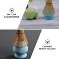thumbnail image 3 of Miangastore 1pc Japanese Style Matcha Ceramic Whisk Holder Kitchen Matcha Powder Cup, 3 of 9