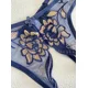 thumbnail image 3 of Braguitas transparentes con entrepierna abierta y bordado floral - Lencería y ropa interior sensual para mujer, 3 of 5