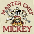 thumbnail image 2 of Men's Mickey & Friends Master Chef Mickey Graphic Tee Beige Medium, 2 of 4