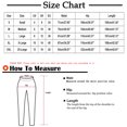 thumbnail image 3 of Women's High Waist Wide Leg Ripped Jeans Pockets Cut Out Distressed Holes Full Length Trouser Denim Pants S-XXL (L, Dark Blue), 3 of 6