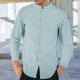 thumbnail image 3 of Camisas Para Hombre Camisas de manga larga para hombre, camisas casuales de verano con botones y chino para playa y Yoga (GN1, 5XL), 3 of 5