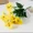 Yellow, variant on ZOELNIC Artificial Pansies Flowers 6 Bundles Outdoor Faux Flowers UV Resistant Plastic Plants Artificial Silk Flowers for Front Porch Garden Window Box Hanging Planter Decoration (Purple)