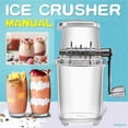 thumbnail image 5 of Ice Crusher Manual Rotary Ice Crusher Cocktails Machine Home A, 5 of 5