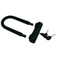thumbnail image 4 of Candado en U para bicicleta, candado en D con grillete resistente con 3 llaves, cable de acero flexible de 4 pies y soporte de montaje, 4 of 5