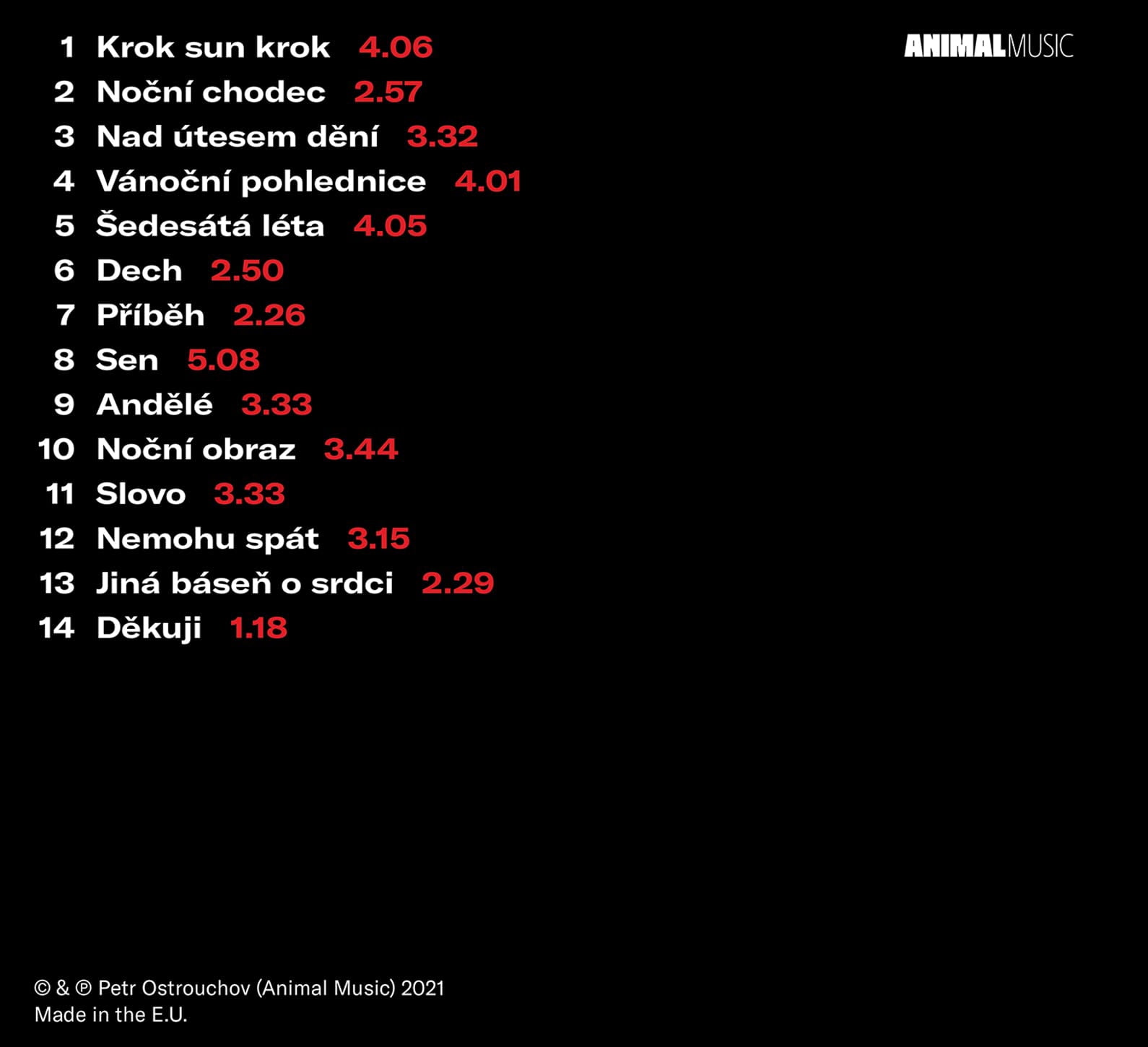 Vladimir Misik - Nocni Obraz - Music & Performance - CD