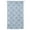 Blue White, variant on Sheer Curtains 45 Inch Length, Brown Moroccan Semi Sheer Curtains Light Filtering Window Treatment, Morocco Abstract Quatrefoil Geometric Privacy Voile Drapes for Living Room Bedroom 52x45 Inch