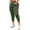 Army Green, variant on Travel Pants Women Cargo Pants Women Stretchy Tall Women Petite Pants Casual Flare Capri Pants For Women Sweatpants Women Petite With Pockets My Items