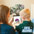 thumbnail image 4 of Wall Palz Monster Jam Grave Digger Wall Decal - Monster Jam Wall Stickers with 3D Augmented Reality Interaction - 28" Monster Jam Grave Digger Monster Truck Wall Decor, 4 of 7