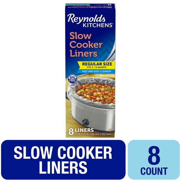 Can i use slow cooker liners in a pressure cooker Reynolds Kitchens Slow Cooker Liners Regular Fits 3 8 Quarts 8 Count Walmart Com Walmart Com