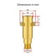 thumbnail image 4 of Adaptadores para espuma de jabón Adaptadores de lavadora fáciles de conectar para rociador de hidrolavadora H, 4 of 7
