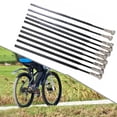 thumbnail image 4 of CENL 5Pc Bike Spoke Pillar Flat Straight Pull Steel 261/263/265/272/275/277/282/290, 4 of 9