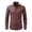 Mens Shirts Wine, variant on Business Casual Mens Shirt Button Down Long Sleeve with Pocket Dress T-Shirt Formal Tops Dad Gifts