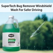 Super Tech Bug Remover with Rain Repeller Green Windshield Washer Fluid 1 Gallon
