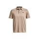 thumbnail image 4 of Camiseta Polo de Golf Under Armour Tech para Hombre Sahara/Negro S Alto, 4 of 6
