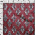 thumbnail image 2 of oneOone Georgette Viscose Fabric Ethnic Ikat Printed Craft Fabric BTY 42 Inch Wide, 2 of 4