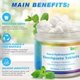 thumbnail image 1 of Fresh Breath Water Portable Travel Oral Cleaning Toothpaste Tablets Oral Glow Teeth, 1 of 3