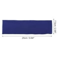 thumbnail image 2 of Unique Bargains 3pcs Anti-Slip Sports Headbands for Men and Women Hair Bands Run Sweat Head Bands for Sports Deep Blue, 2 of 7