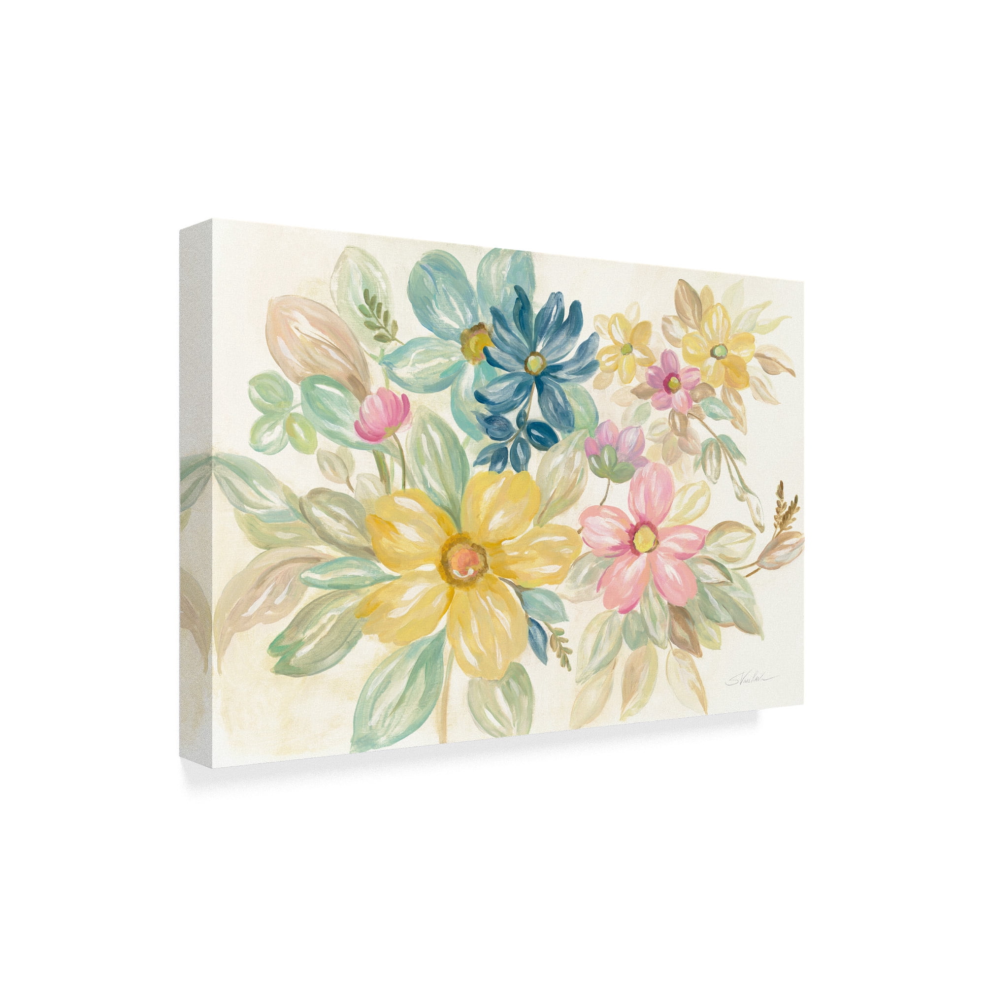 Trademark Fine Art 'June Bloom' Canvas Art by Silvia Vassileva