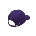 thumbnail image 4 of WITHMOONS The Simpsons Bart Embroidery Baseball Cap Simple Hat HL11364 (Purple), 4 of 5